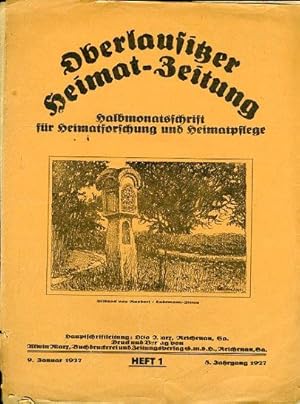 Oberlausitzer Heimat-Zeitung. Halbmonatsschrift für Heimatforschung und Heimatpflege (nur) 8. Jg....