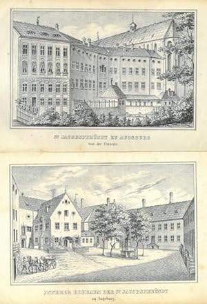 AUGSBURG. - Die St. Jakobs-Pfründe in Augsburg. Eine historische Skizze, bei Gelegenheit des fünf...