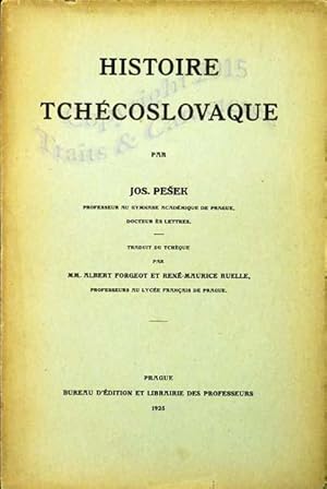 Histoire Tchécoslovaque.