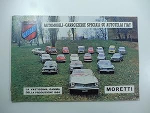Moretti. Automobili - Carrozzerie su autotelai Fiat - Produzione 1964