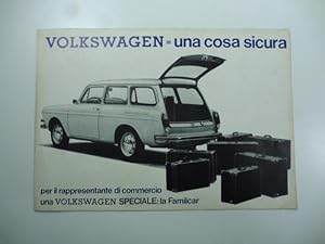 Volkswagen, una cosa sicura, Wolkswagen Familcar una vettura "capace"