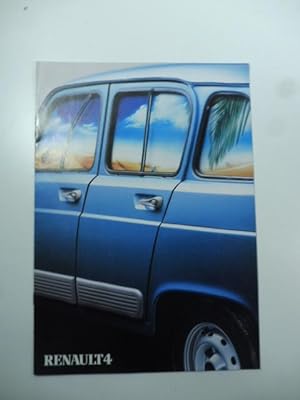 Renault 4 - brochure pubblicitaria