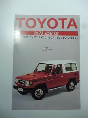 Toyota BJ73 250 TD - pieghevole pubblicitario