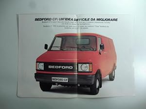 Bedford CF 1983 - pieghevole pubblicitario
