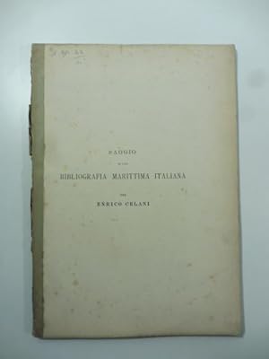 Saggio di una bibliografia marittima italiana