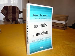 Seller image for SOUVENIRS D'ARUNCHALA Rcit D'Un Ermite Chrtien En Terre Hindoue for sale by librairie ESKAL