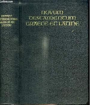 Seller image for NOVUM TESTAMENTUM GRAECE ET LATINE for sale by Le-Livre