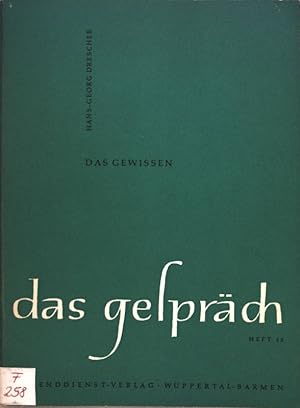 Bild des Verkufers fr Das Gewissen; Das Gesprch, Heft 32; zum Verkauf von books4less (Versandantiquariat Petra Gros GmbH & Co. KG)
