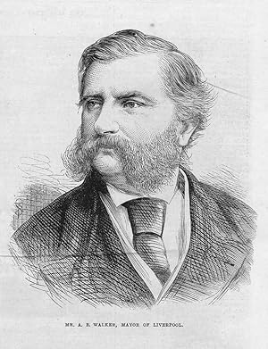 Bild des Verk�ufers f�r Mr. A. B. Walker, Mayor of Liverpool. zum Verkauf von Antiquariat Steffen V�lkel GmbH