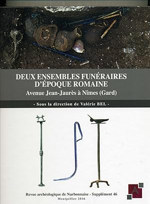 DEUX ENSEMBLES FUNERAIRES D'EPOQUE ROMANE .Avenue Jean Jaures Nimes(Gard). Supplément 46