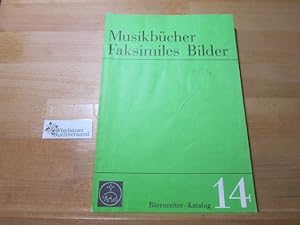 Katalog 14, Musikbücher, Faksimiles, Bilder