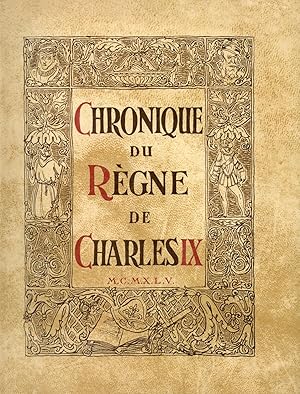 Chronique du règne de Charles IX