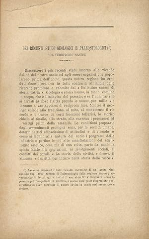 Bullettino senese di storia patria. Anno I. 1894. Fascicolo 3-4.