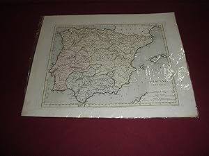 Hispania Antigua. Mapa coloreado