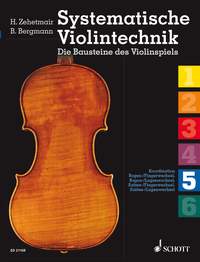 Immagine del venditore per Systematische Violintechnik Bd. 5 venduto da CONTINUO Noten-Buch-Versand