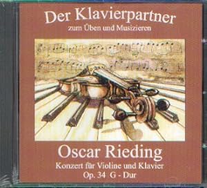 Imagen del vendedor de Konzert fr Violine und Klavier op. 34,G-Durl - CD a la venta por CONTINUO Noten-Buch-Versand