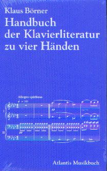 Seller image for Handbuch der Klavierliteratur zu vier Hnden for sale by CONTINUO Noten-Buch-Versand