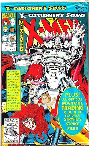 Seller image for Uncanny X-Men #296 (Jan 1993) X-Cutioner's Song Pt 9 (Comic + Card) for sale by Booklover Oxford
