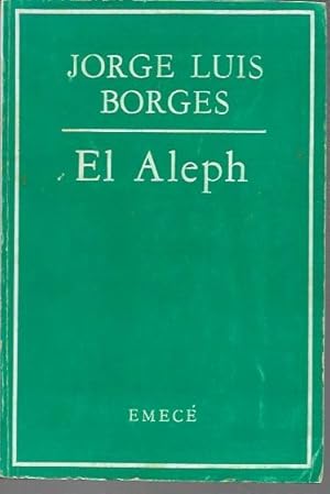 Imagen del vendedor de El Aleph (Emece: 1971) a la venta por Bookfeathers, LLC