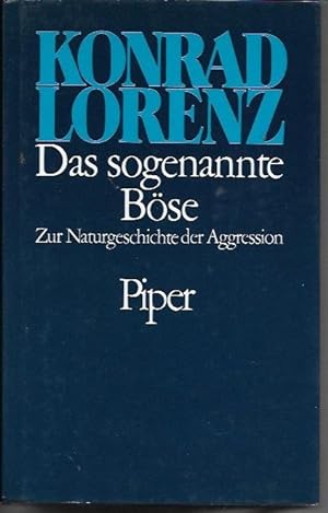 Seller image for Das sogenannte Boese: Zur Naturgeschichte der Aggression for sale by Bookfeathers, LLC