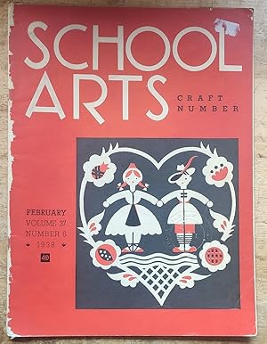 Seller image for School Arts "Craft Number" - Volume 37, Number 6, February 1938 for sale by Shore Books