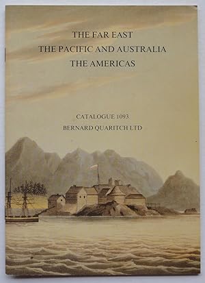 Bild des Verkufers fr Bernard Quaritch Ltd Catalogue 1093: The Far East, the Pacific and Austraila, the Americas zum Verkauf von George Ong Books