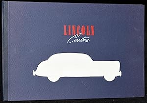 [PROSPECTUS] ANNOUNCING THE LINCOLN CUSTOM FOR 1941