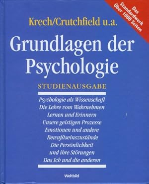 Grundlagen der Psychologie. Hrsg. Hellmuth Benesch. Aus dem Amerikan. von Brigitte Stein