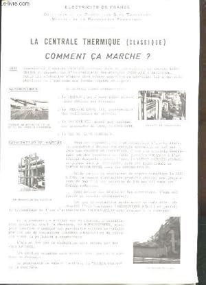 Seller image for LA CENTRALE THERMIQUE - COMMENT SA MARCHE? for sale by Le-Livre