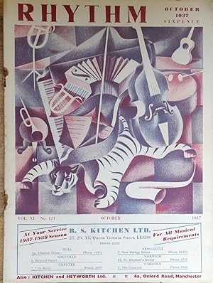 Image du vendeur pour Rhythm October 1937 mis en vente par Shore Books