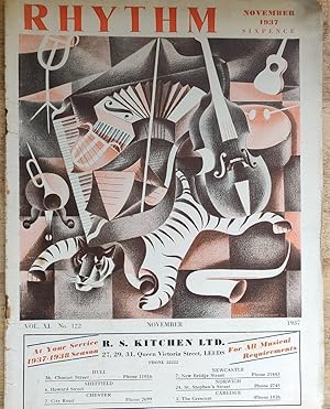 Bild des Verkufers fr Rhythm November 1937 zum Verkauf von Shore Books