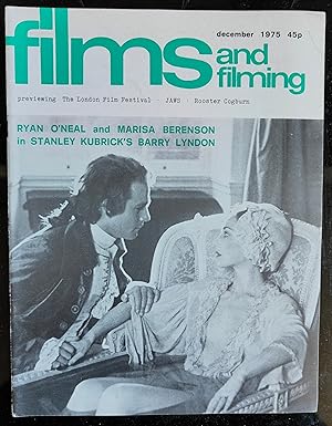 Films and Filming December 1975 vol. 22, no. 3, issue no.255 (Ryan O'Neal and Marisa Berenson on ...