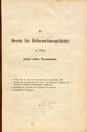 Frankfurt als Herberge fremder protestantischer Flüchtlinge. In: Jahresbericht des Vereins für Re...