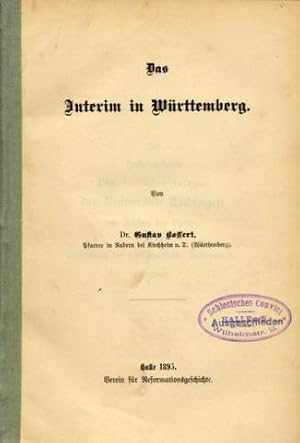 Das Interim in Württemberg.