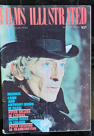 Seller image for Films Illustrated May 1974 (Peter Cushing on cover) Vol.3 No.33 for sale by Shore Books