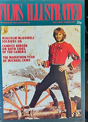 Immagine del venditore per FILMS ILLUSTRATED VOL 4 NO. 48 AUGUST 1975 (Malcolm McDowell on cover) venduto da Shore Books