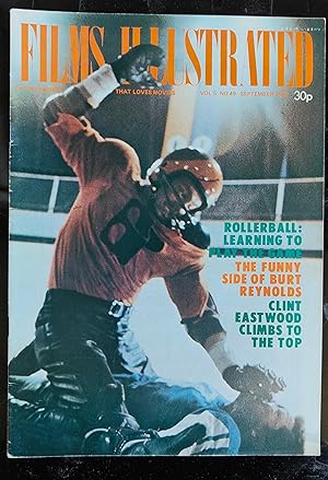 Films Illustrated September 1975 (James Caan / "Rollerball" on cover) Vol.5 No.49