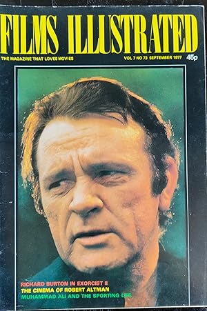 Immagine del venditore per Films Illustrated September 1977 (Richard Burton on cover) Vol.7 No.73 venduto da Shore Books