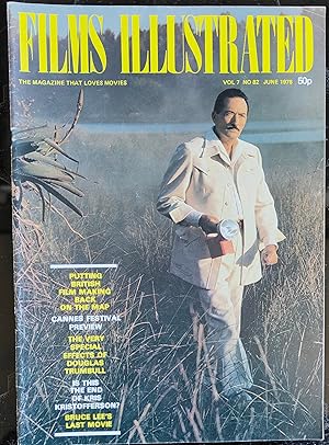 Imagen del vendedor de Films Illustrated June 1978 (Gregory Peck on cover) Vol.7 No.82 a la venta por Shore Books