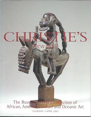 (Auction Catalogue) Christie's, April 3, 2003. THE RUSSELL B. AITKEN COLLECTION OF AFRICAN, AMERI...