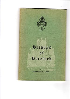 Immagine del venditore per The Bishops of Hereford, their cathedral and palace venduto da Gwyn Tudur Davies