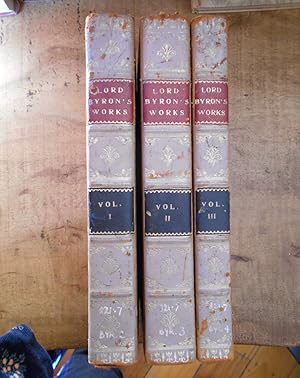 THE WORKS OF LORD BYRON: Three Volume Set