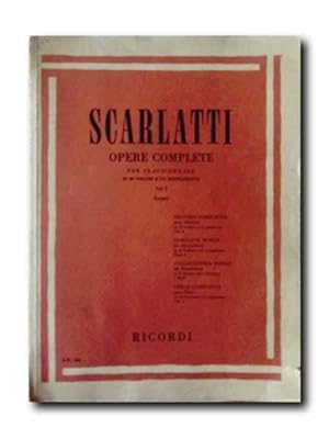 SCARLATTI. Opere Complete Per Clavicembalo in 10 Volumi e Un Suplemento. Vol. I. ( Longo). E. R. ...