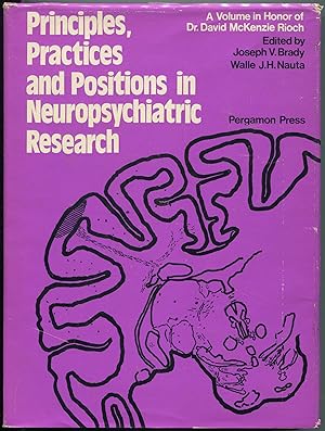 Image du vendeur pour Principles, Practices and Positions in Neuropsychiatric Research mis en vente par Between the Covers-Rare Books, Inc. ABAA