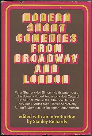 Bild des Verkufers fr Modern Short Comedies From Broadway and London zum Verkauf von Between the Covers-Rare Books, Inc. ABAA