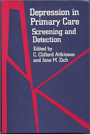 Imagen del vendedor de Depression in Primary Care: Screening and Detection a la venta por Between the Covers-Rare Books, Inc. ABAA