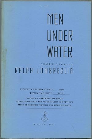 Immagine del venditore per Men Under Water: Short Stories venduto da Between the Covers-Rare Books, Inc. ABAA