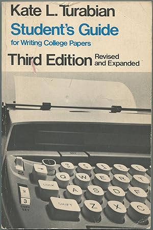Seller image for Student's Guide for Writing College Papers for sale by Between the Covers-Rare Books, Inc. ABAA