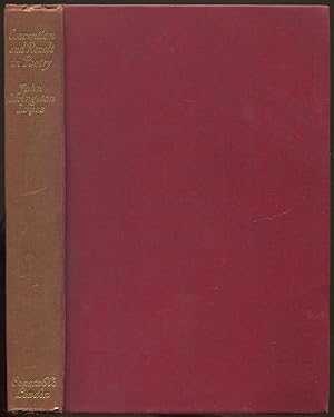 Bild des Verkufers fr Convention and Revolt in Poetry zum Verkauf von Between the Covers-Rare Books, Inc. ABAA