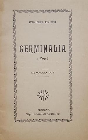 Germinalia (Versi) 24 Maggio 1923.